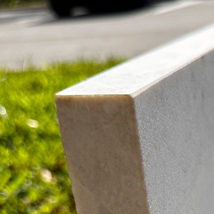 Soft edged coping