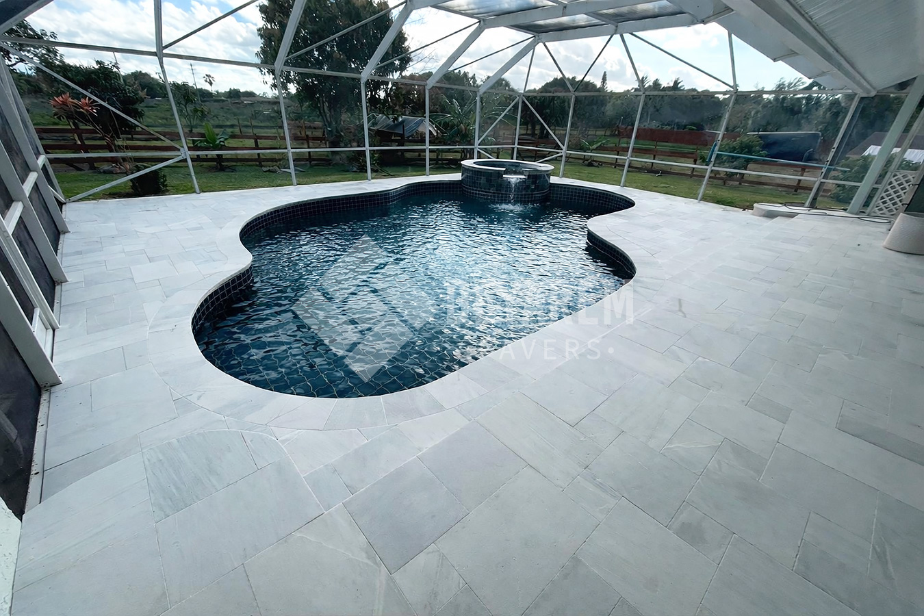Ice White Sandblasted